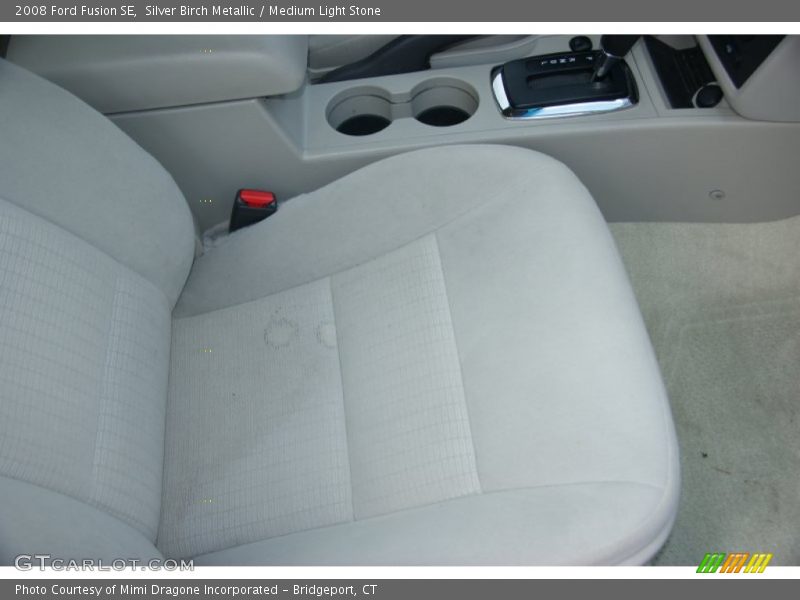 Silver Birch Metallic / Medium Light Stone 2008 Ford Fusion SE