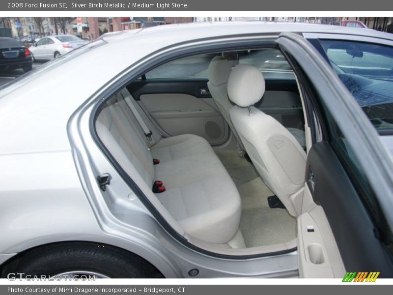 Silver Birch Metallic / Medium Light Stone 2008 Ford Fusion SE