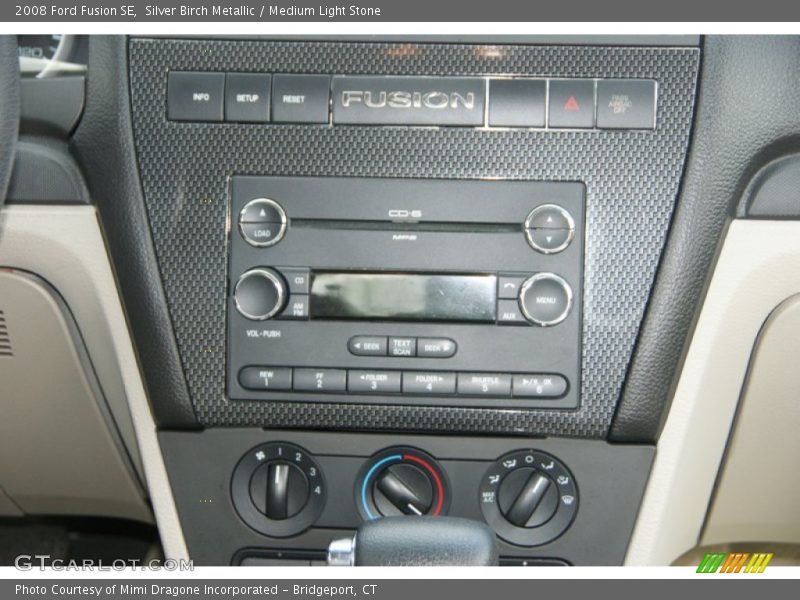 Silver Birch Metallic / Medium Light Stone 2008 Ford Fusion SE
