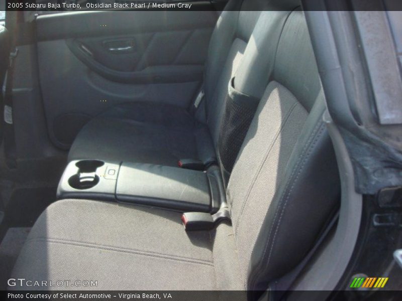 Obsidian Black Pearl / Medium Gray 2005 Subaru Baja Turbo