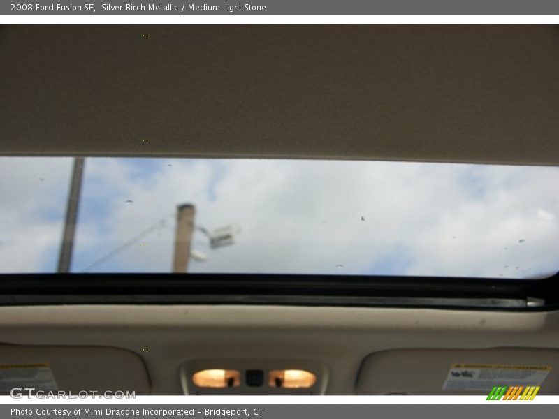 Silver Birch Metallic / Medium Light Stone 2008 Ford Fusion SE