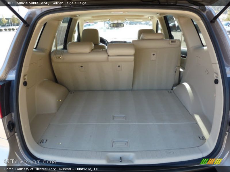 Golden Beige / Beige 2007 Hyundai Santa Fe SE