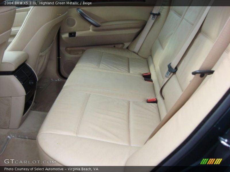 Highland Green Metallic / Beige 2004 BMW X5 3.0i