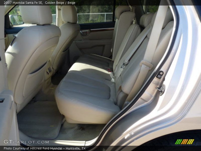 Golden Beige / Beige 2007 Hyundai Santa Fe SE