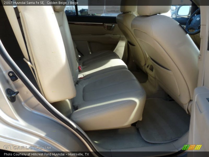 Golden Beige / Beige 2007 Hyundai Santa Fe SE