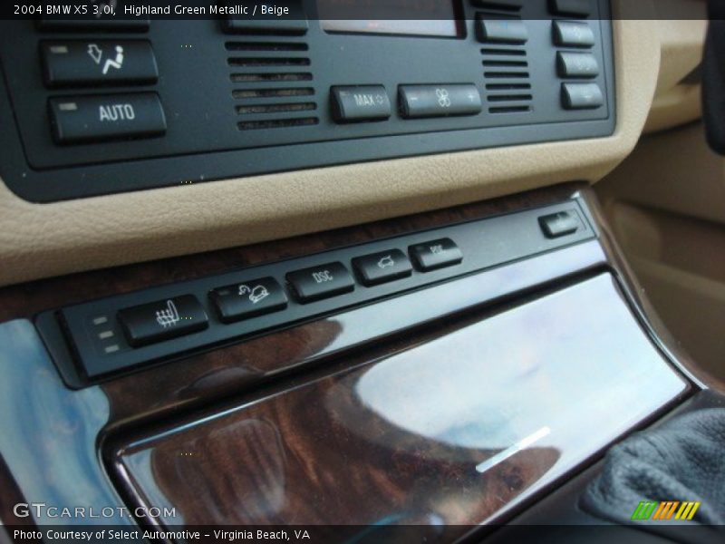Highland Green Metallic / Beige 2004 BMW X5 3.0i
