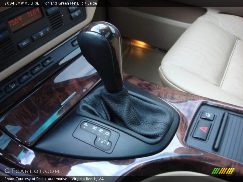 Highland Green Metallic / Beige 2004 BMW X5 3.0i