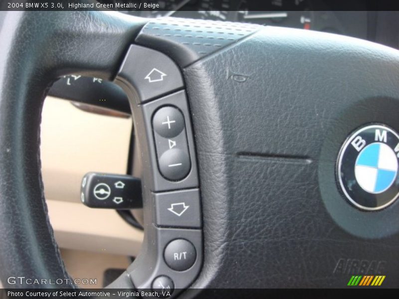 Highland Green Metallic / Beige 2004 BMW X5 3.0i