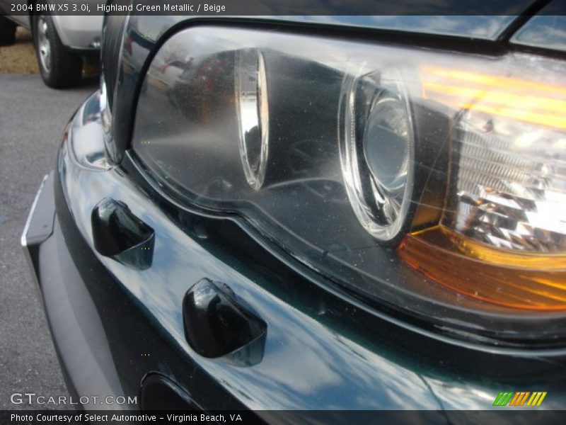 Highland Green Metallic / Beige 2004 BMW X5 3.0i