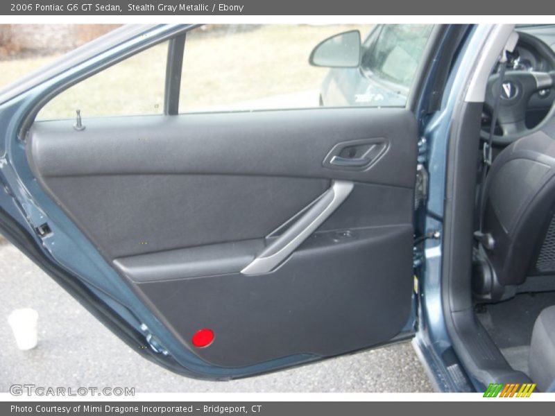 Stealth Gray Metallic / Ebony 2006 Pontiac G6 GT Sedan