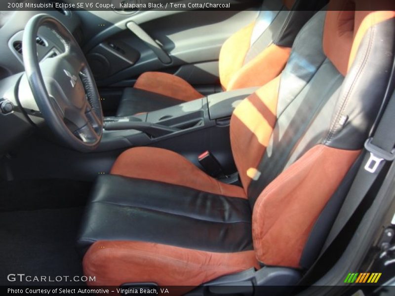  2008 Eclipse SE V6 Coupe Terra Cotta/Charcoal Interior