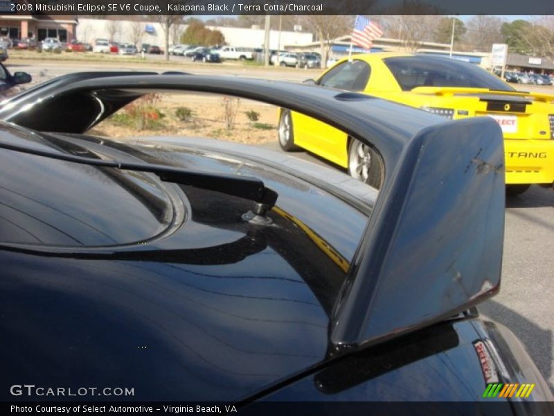 Kalapana Black / Terra Cotta/Charcoal 2008 Mitsubishi Eclipse SE V6 Coupe