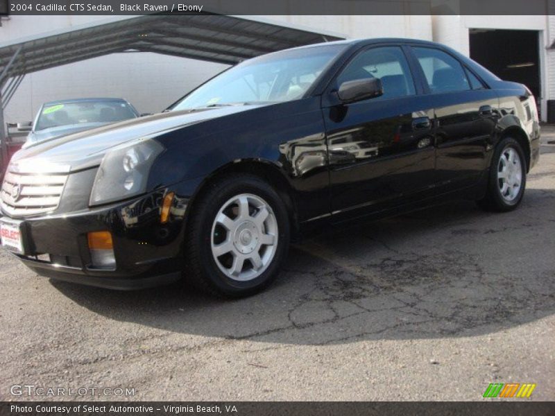 Black Raven / Ebony 2004 Cadillac CTS Sedan