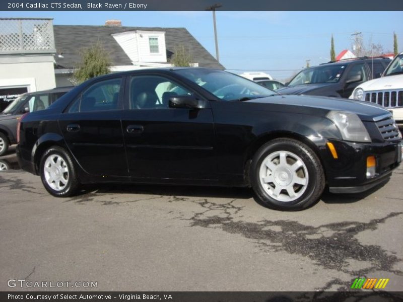 Black Raven / Ebony 2004 Cadillac CTS Sedan