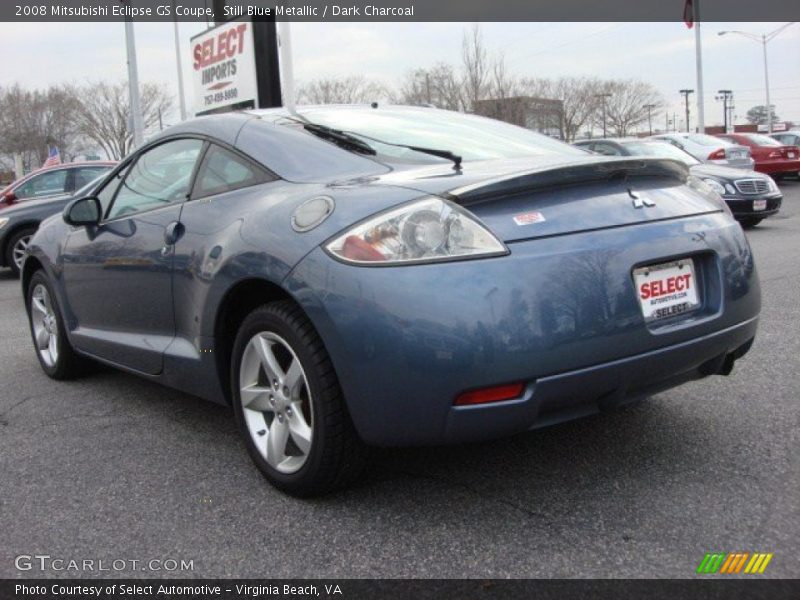 Still Blue Metallic / Dark Charcoal 2008 Mitsubishi Eclipse GS Coupe