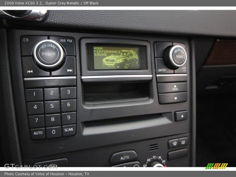 Controls of 2009 XC90 3.2