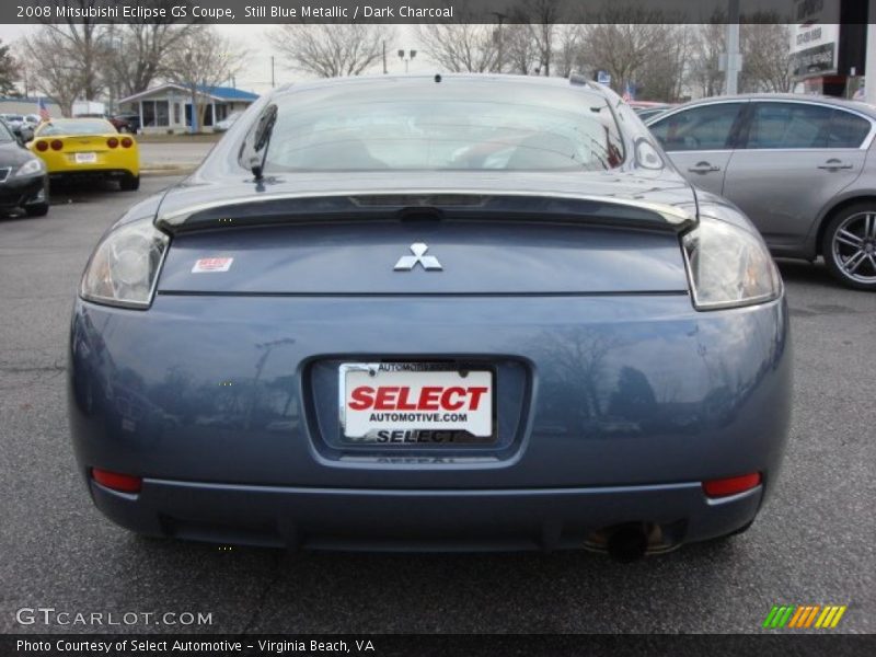 Still Blue Metallic / Dark Charcoal 2008 Mitsubishi Eclipse GS Coupe
