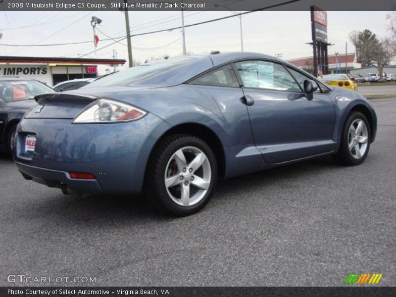 Still Blue Metallic / Dark Charcoal 2008 Mitsubishi Eclipse GS Coupe