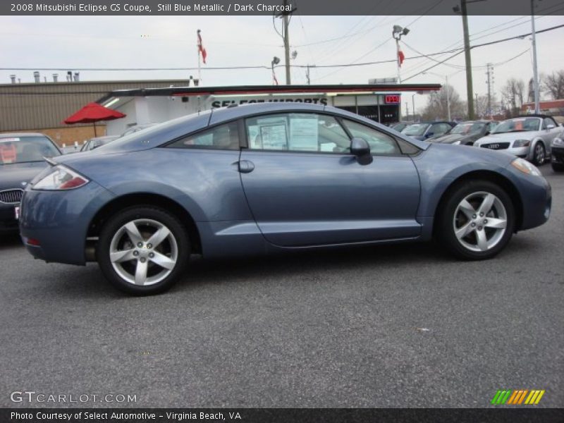 Still Blue Metallic / Dark Charcoal 2008 Mitsubishi Eclipse GS Coupe