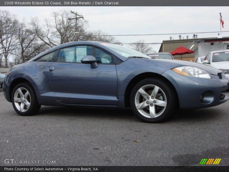 Still Blue Metallic / Dark Charcoal 2008 Mitsubishi Eclipse GS Coupe
