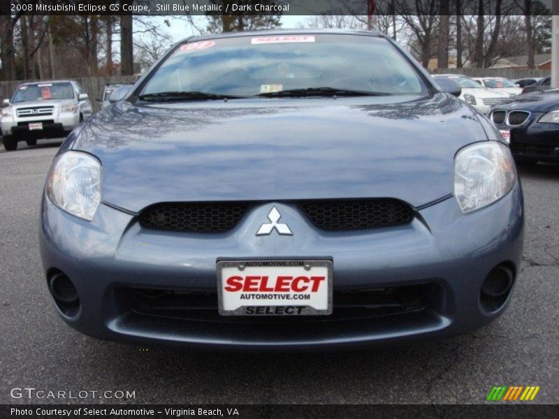 Still Blue Metallic / Dark Charcoal 2008 Mitsubishi Eclipse GS Coupe