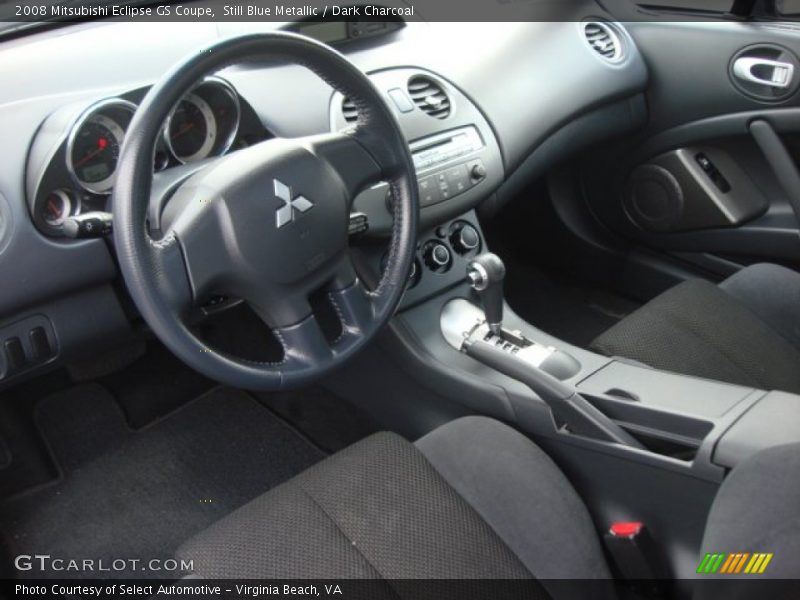  2008 Eclipse GS Coupe Dark Charcoal Interior