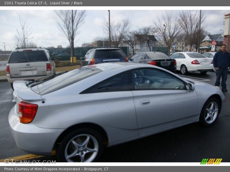 Liquid Silver / Black 2001 Toyota Celica GT-S
