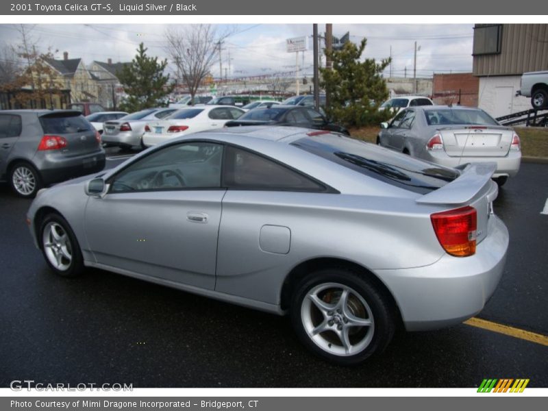 Liquid Silver / Black 2001 Toyota Celica GT-S