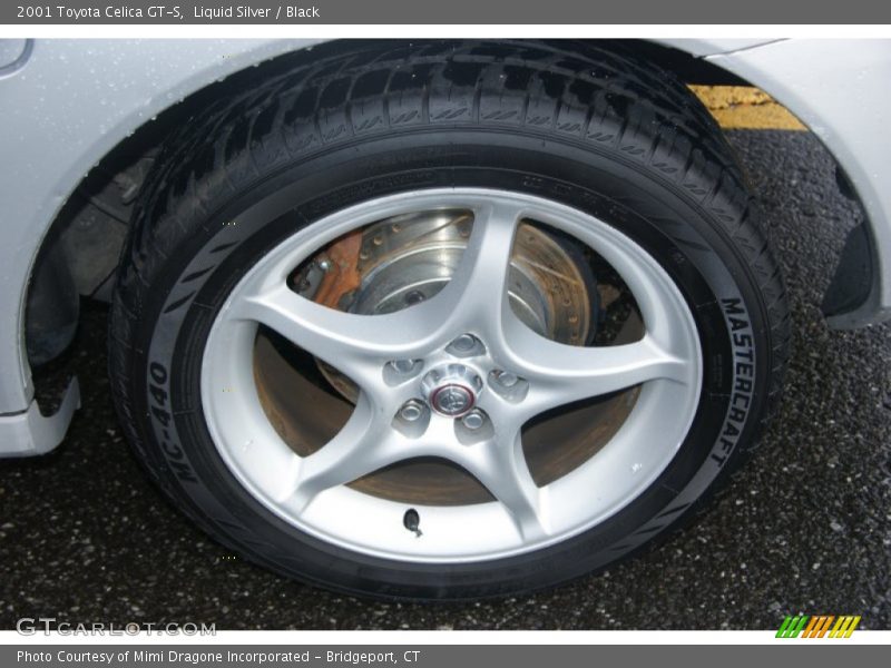Liquid Silver / Black 2001 Toyota Celica GT-S