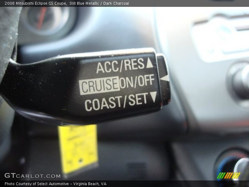 Still Blue Metallic / Dark Charcoal 2008 Mitsubishi Eclipse GS Coupe