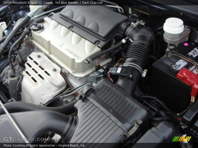  2008 Eclipse GS Coupe Engine - 2.4L SOHC 16V MIVEC Inline 4 Cylinder