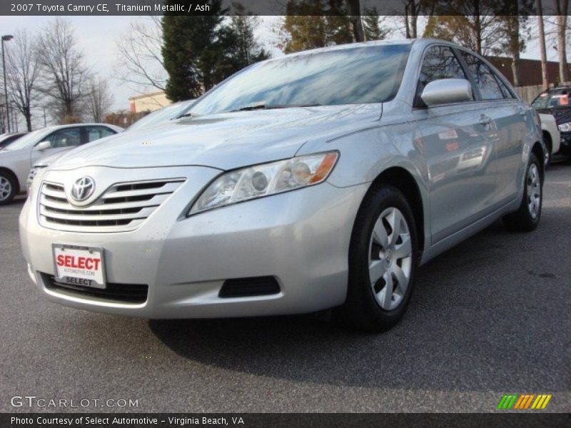 Titanium Metallic / Ash 2007 Toyota Camry CE