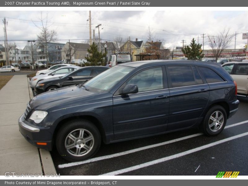 Magnesium Green Pearl / Pastel Slate Gray 2007 Chrysler Pacifica Touring AWD