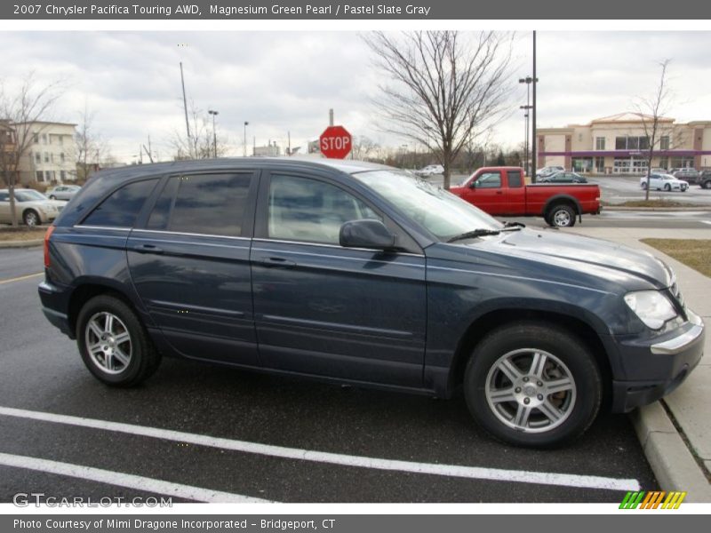 Magnesium Green Pearl / Pastel Slate Gray 2007 Chrysler Pacifica Touring AWD