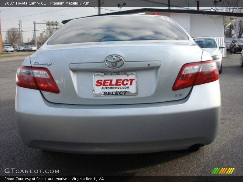 Titanium Metallic / Ash 2007 Toyota Camry CE