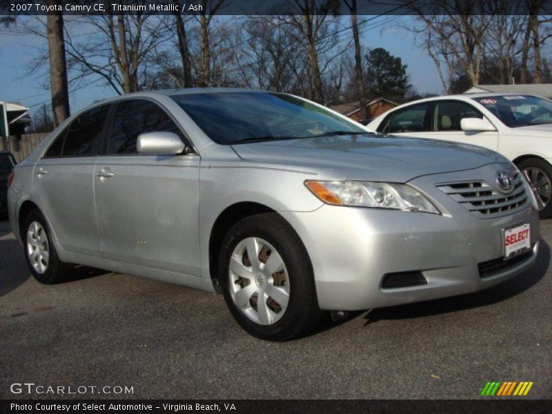 Titanium Metallic / Ash 2007 Toyota Camry CE