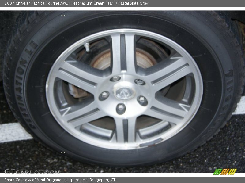 Magnesium Green Pearl / Pastel Slate Gray 2007 Chrysler Pacifica Touring AWD