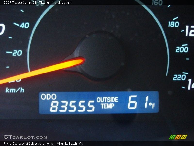 Titanium Metallic / Ash 2007 Toyota Camry CE