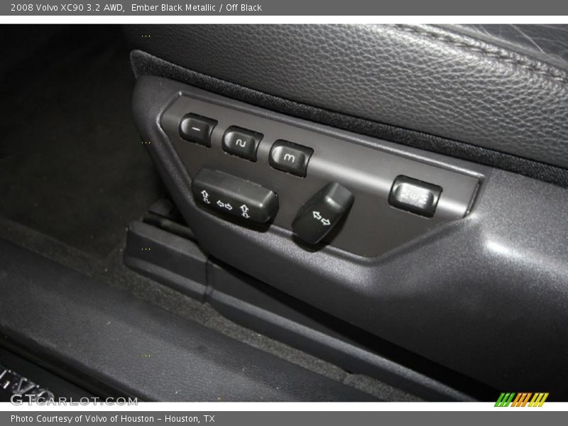 Ember Black Metallic / Off Black 2008 Volvo XC90 3.2 AWD