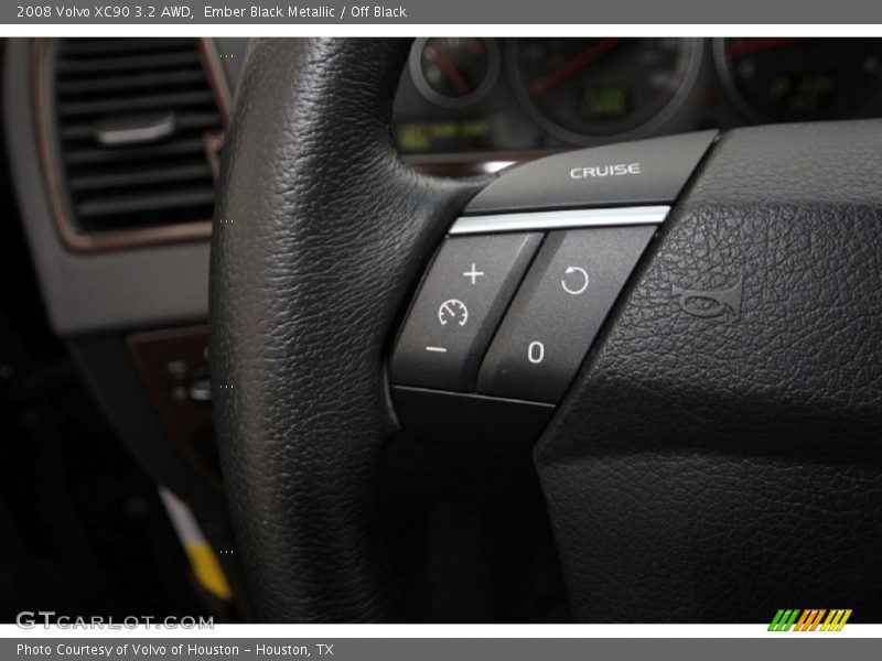 Ember Black Metallic / Off Black 2008 Volvo XC90 3.2 AWD