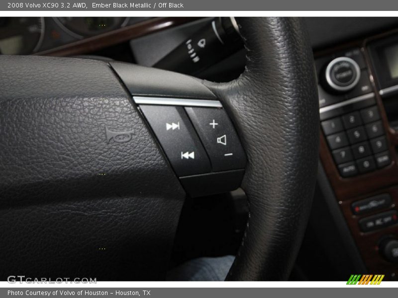 Ember Black Metallic / Off Black 2008 Volvo XC90 3.2 AWD