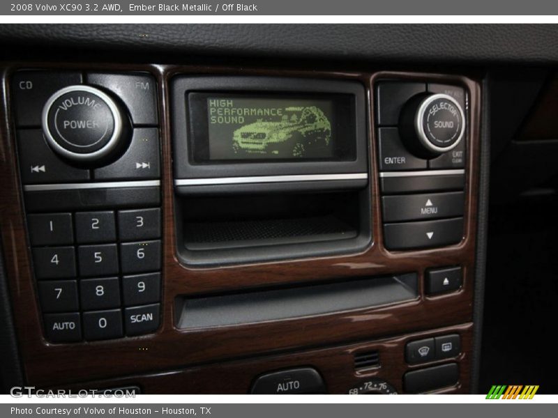 Ember Black Metallic / Off Black 2008 Volvo XC90 3.2 AWD