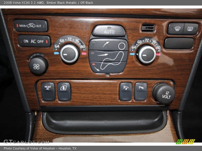 Ember Black Metallic / Off Black 2008 Volvo XC90 3.2 AWD