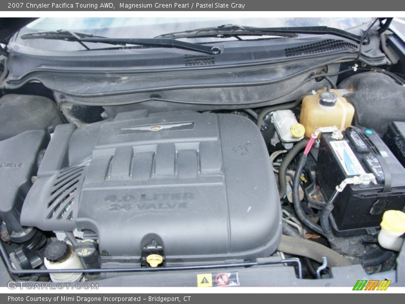 Magnesium Green Pearl / Pastel Slate Gray 2007 Chrysler Pacifica Touring AWD