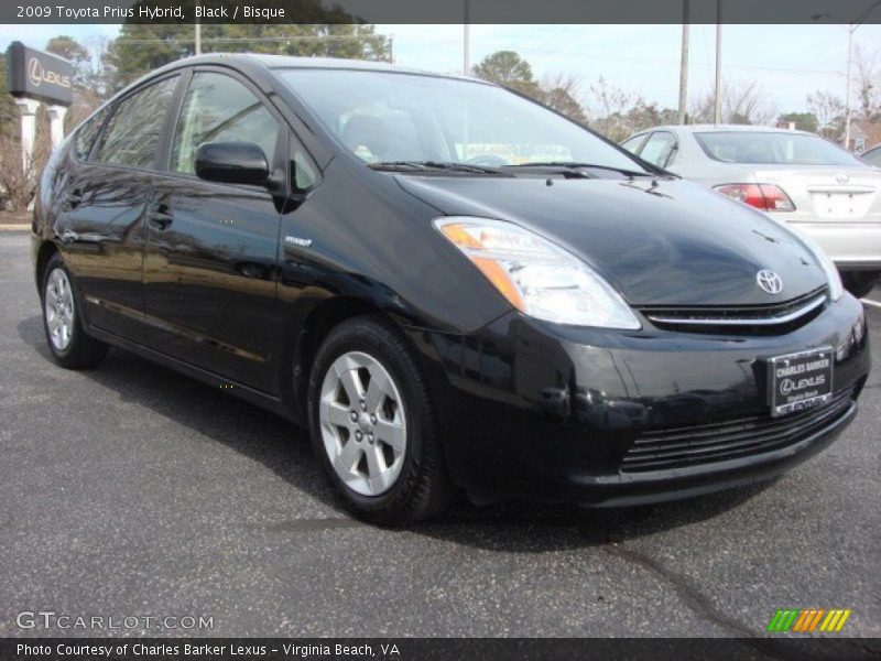 Black / Bisque 2009 Toyota Prius Hybrid