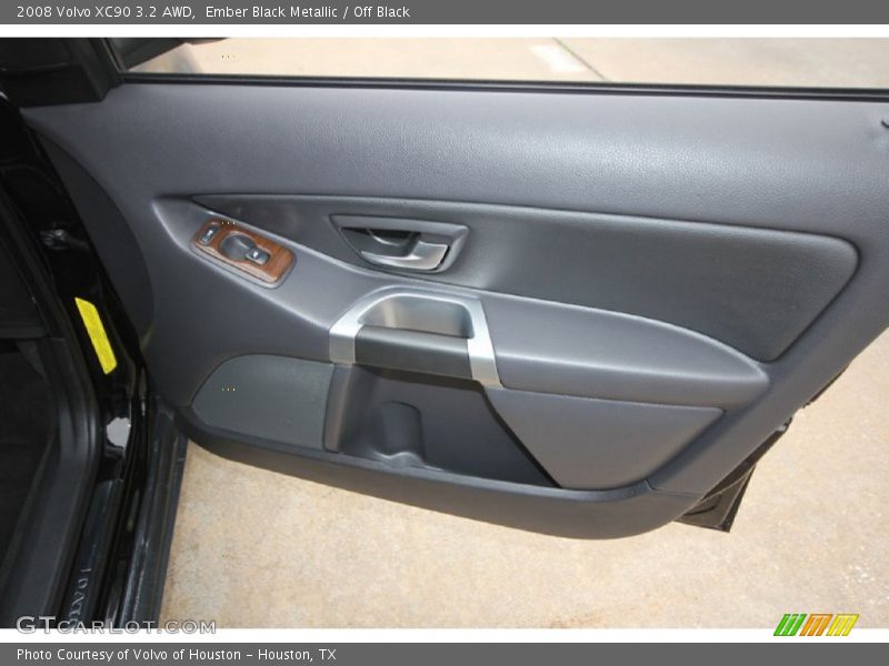 Ember Black Metallic / Off Black 2008 Volvo XC90 3.2 AWD