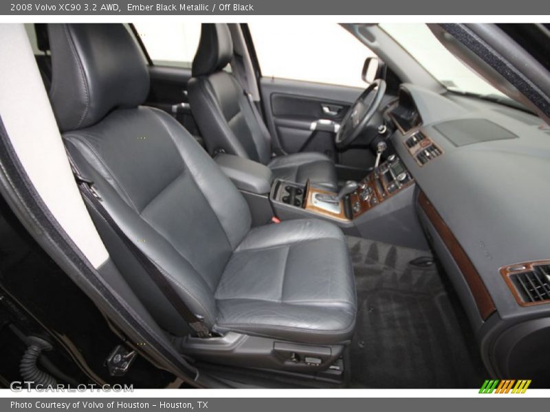 Ember Black Metallic / Off Black 2008 Volvo XC90 3.2 AWD