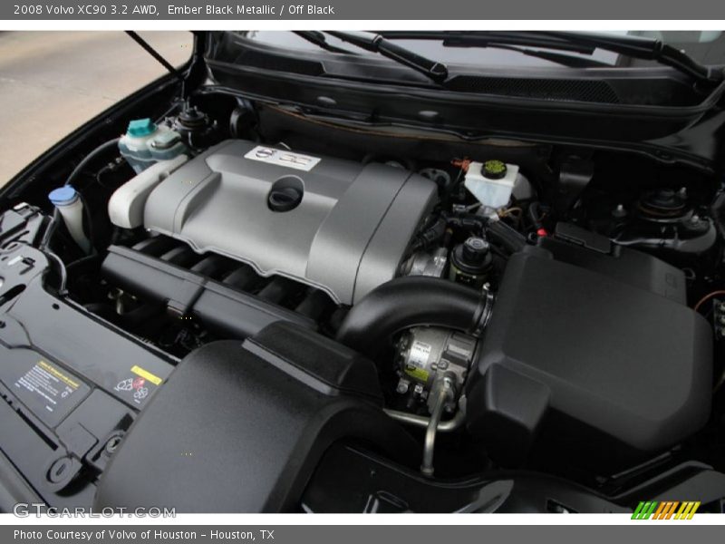 Ember Black Metallic / Off Black 2008 Volvo XC90 3.2 AWD