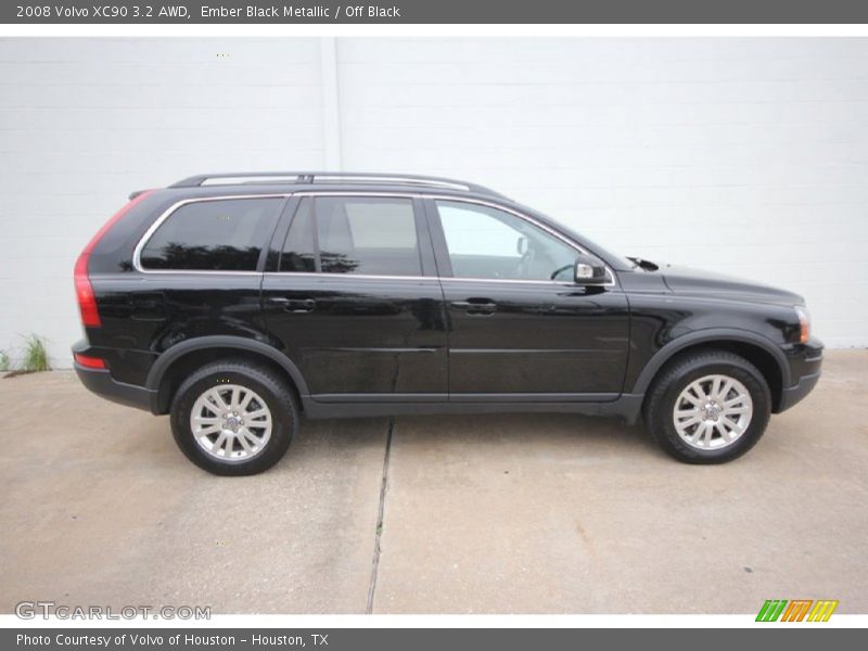 Ember Black Metallic / Off Black 2008 Volvo XC90 3.2 AWD