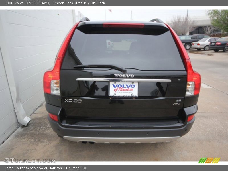 Ember Black Metallic / Off Black 2008 Volvo XC90 3.2 AWD